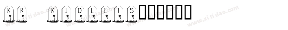 KR Kidlets字体转换